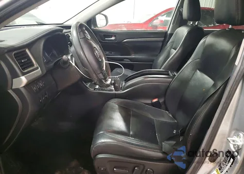 2018 Toyota Highlander Limited from USA, damaged, VIN 5TDDZRFH2JS854771